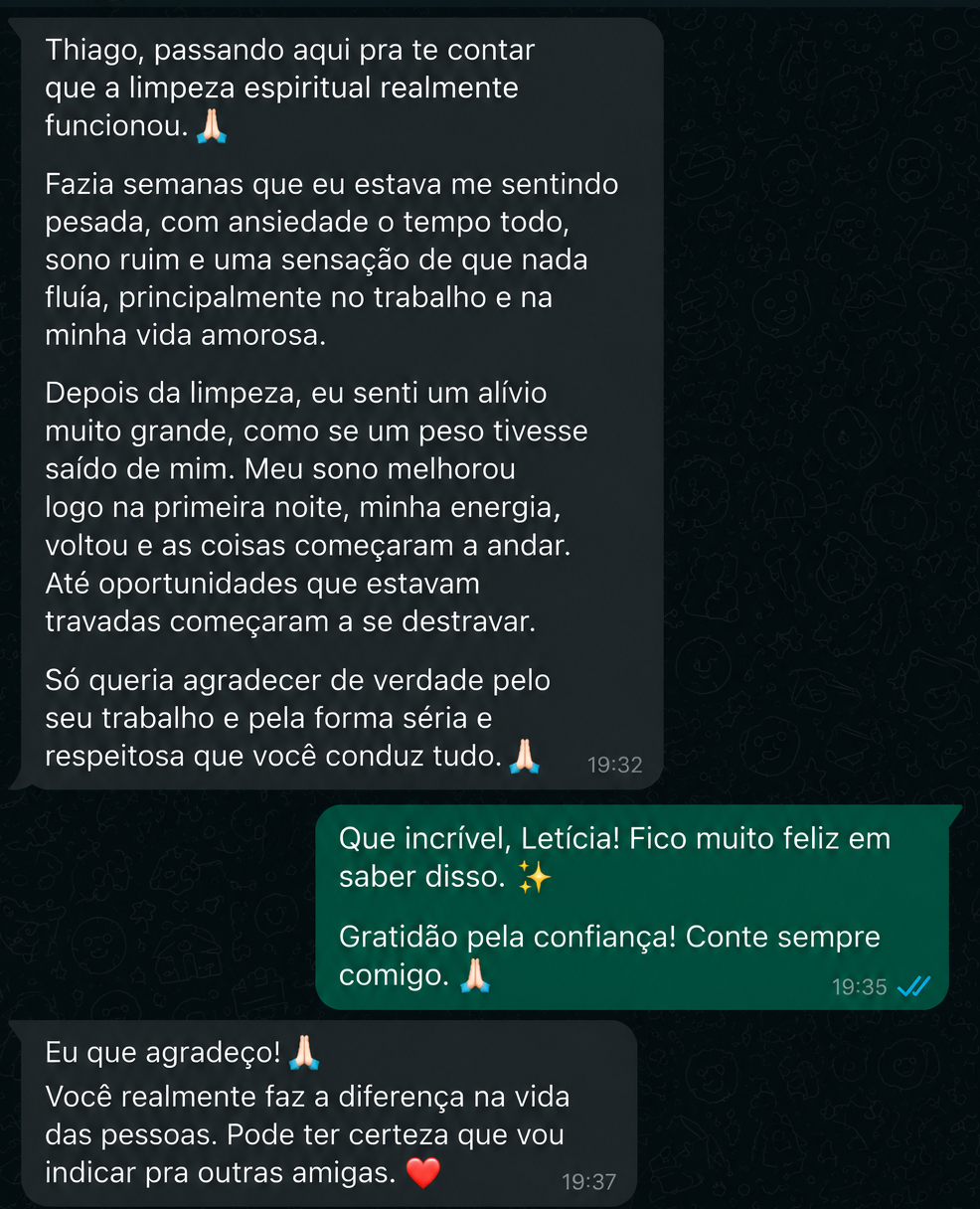 Print de conversa no WhatsApp com agradecimento de cliente 3